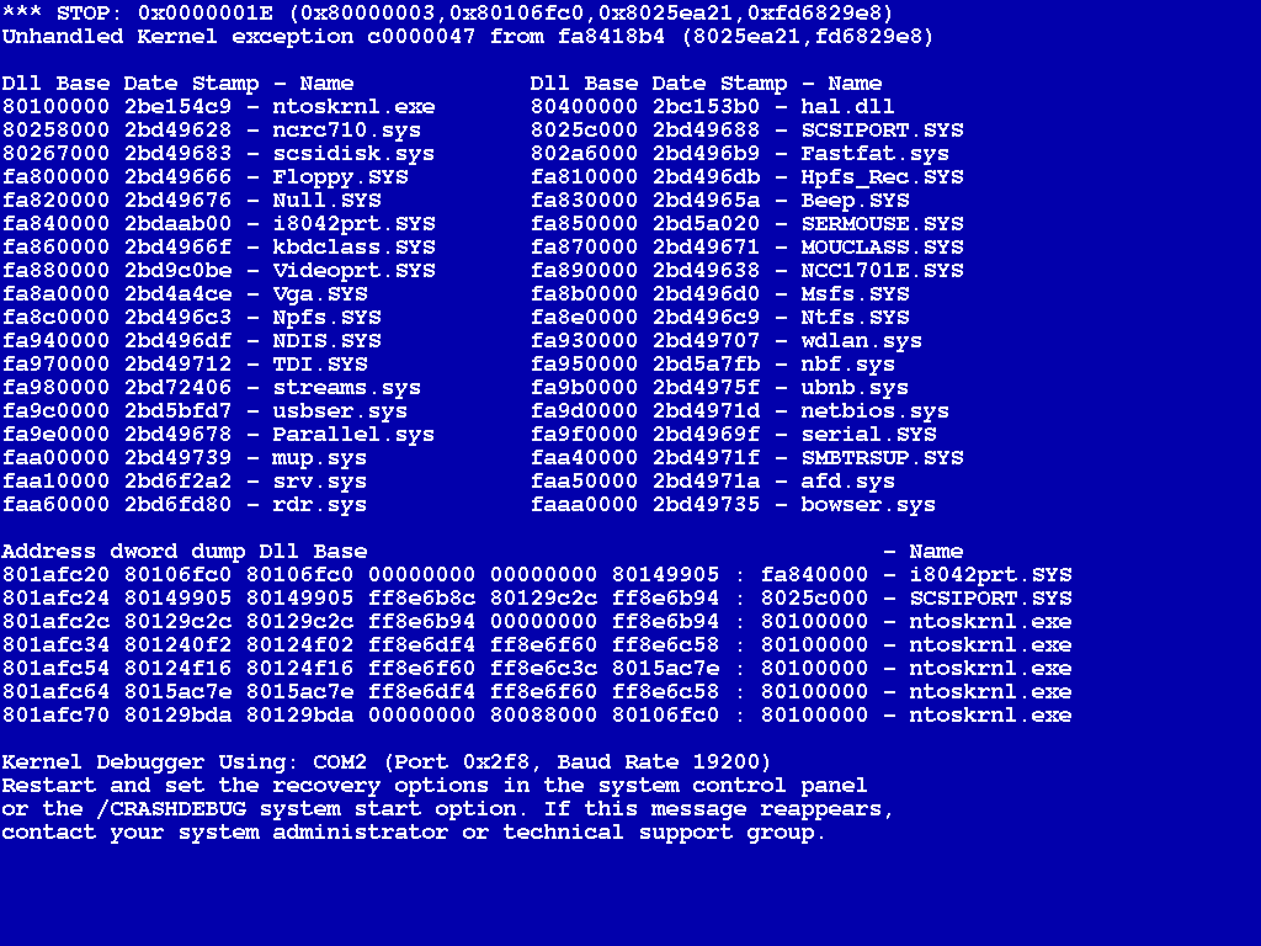 bluescreen